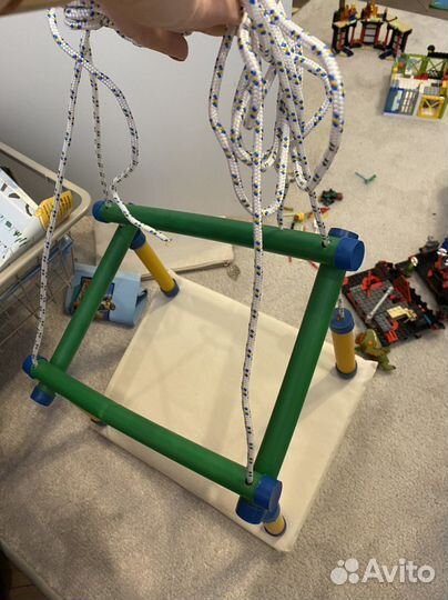 Подвесные качели для шведской стенки