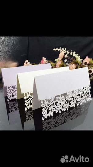 Карточки рассадки гостей