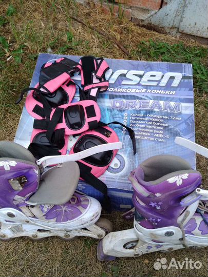 Роликовые коньки женские