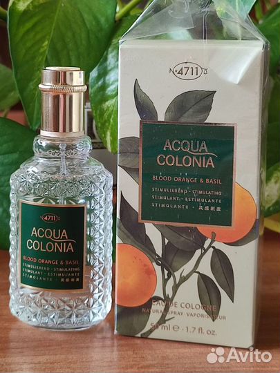 4711 Acqua colonia Blood orange and basil