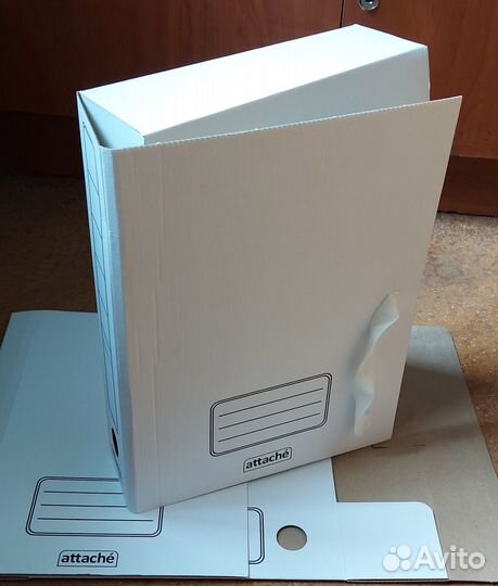 Папка короб архивный для документов А4