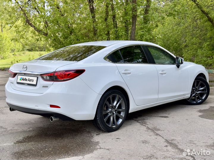 Mazda 6 2.5 AT, 2016, 107 000 км