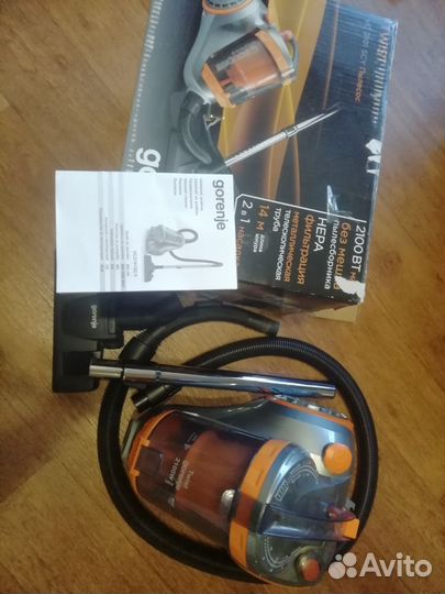 Пылесос Gorenje Twist 2100W