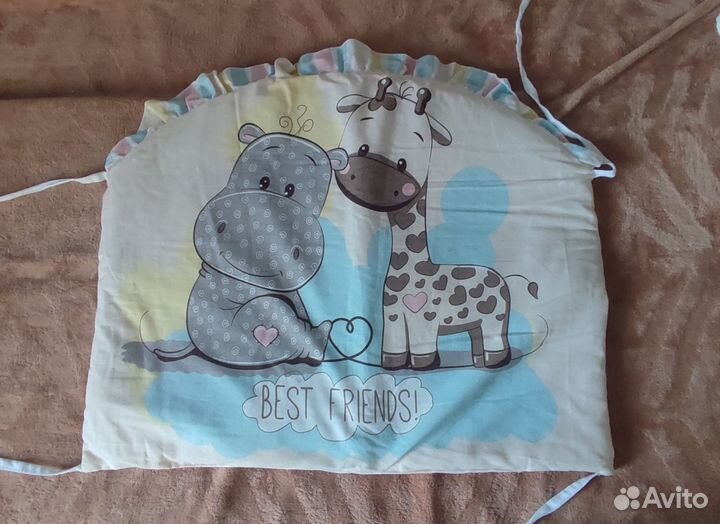 Бортики в детскую кроватку