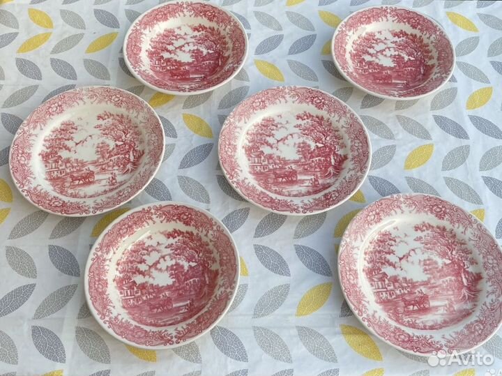 Тарелки Oxford под винтаж Английская почта