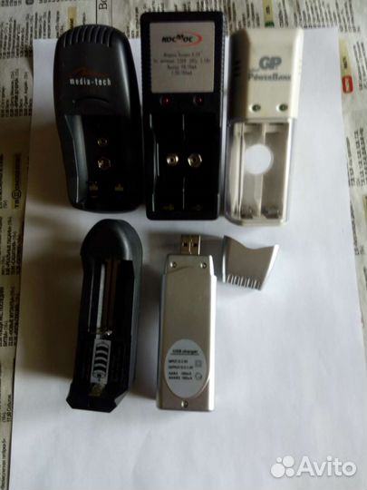 Зарядки для аккумуляторов