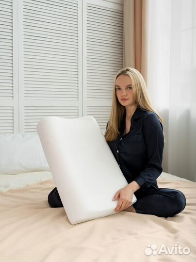 Ортопедическая подушка для сна filenso Wave 60x40