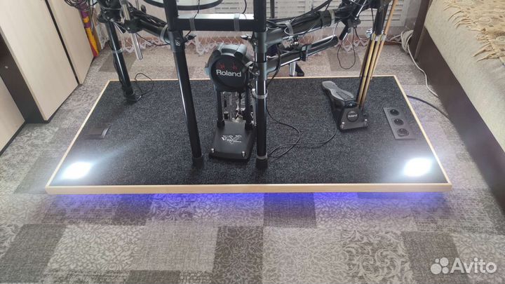 Антивибрационный подиум для барабанной установки