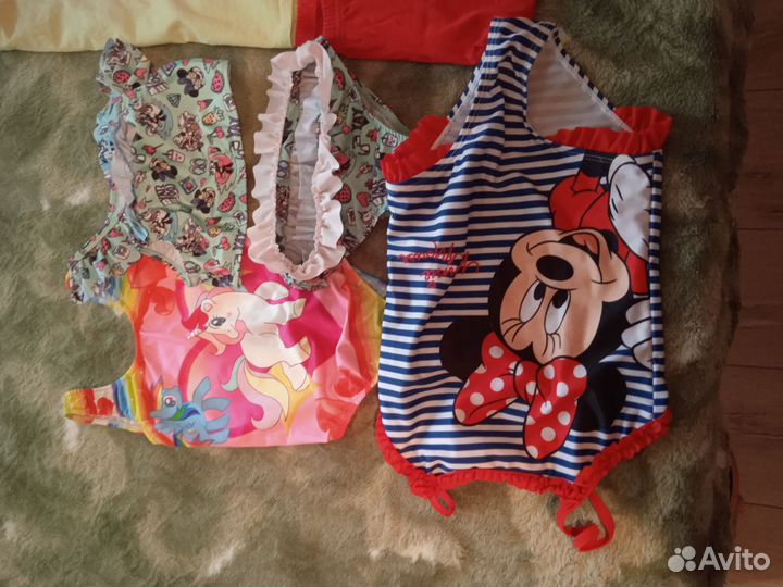 Детские вещи пакетом для девочки 110 116