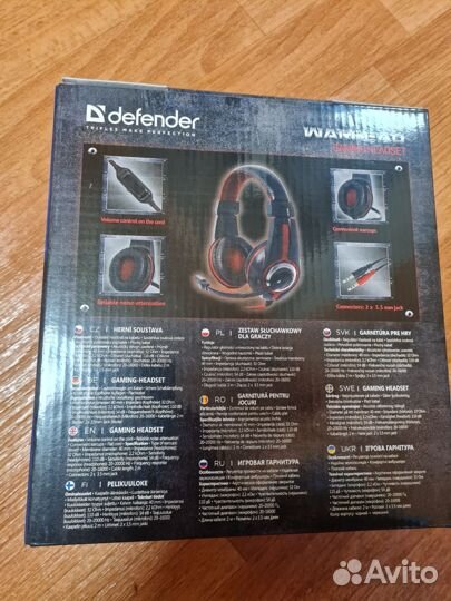 Игровые наушники с микрофоном