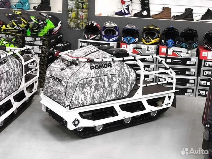 Мотобуксировщик Pomor M-500 K-20 PRO реверс