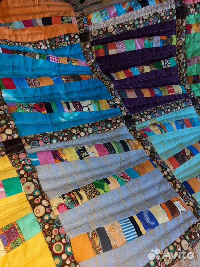 Лоскутное покрывало пэчворк