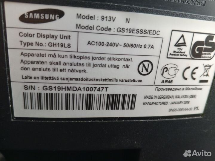 Монитор samsung