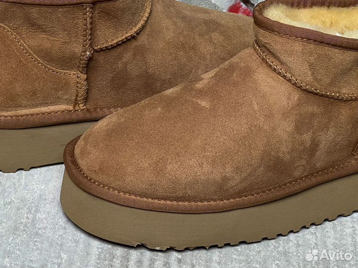 UGG Classic Ultra Mini Platform Chestnut