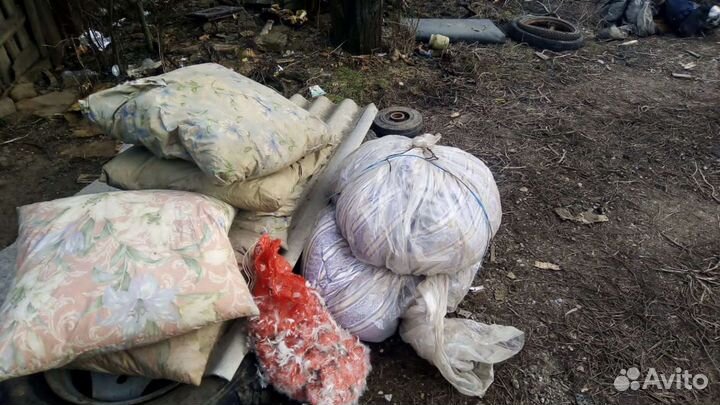 Пух, перо, подушки, перины.Б/У акку-ры.рога лося