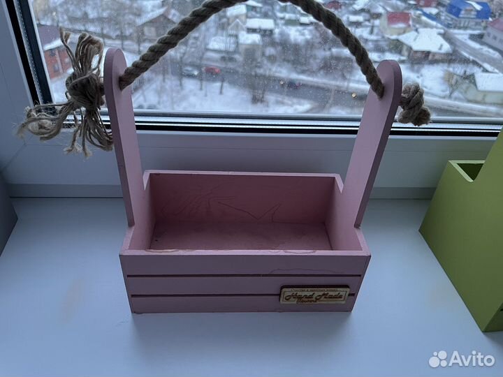 Ящик деревянный подарочный