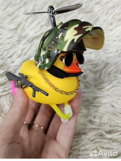 Утка в машину