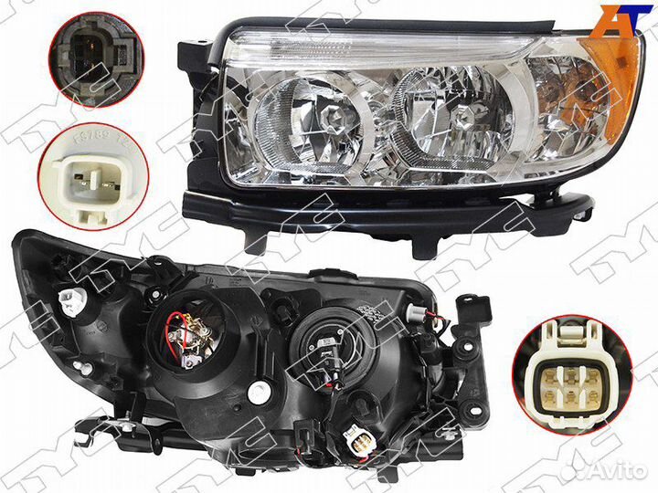 Фара subaru forester 05-08 Субару Форестер