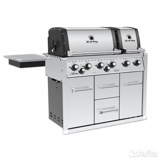 Газовый гриль встраиваемый broil king imperial S 6