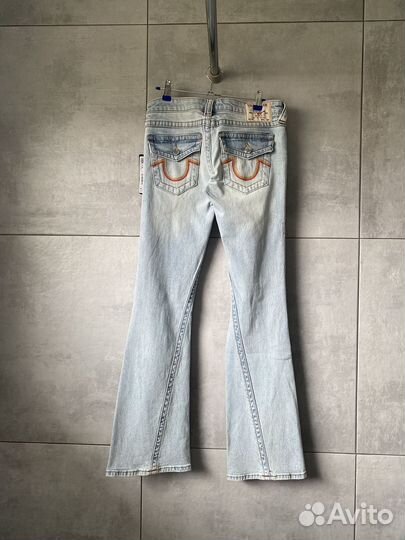 True Religion Low Rise Flare jeans