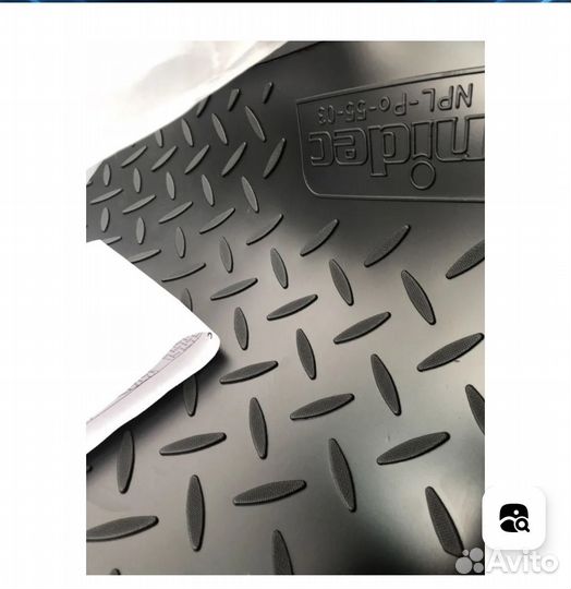 Коврик в багажник на Toyota Fortuner/2015-2023