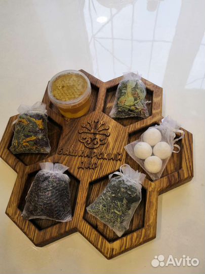 Менажница деревянная