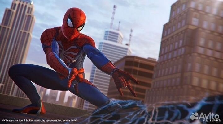 PS4 Marvel Человек-Паук (Spider - Man) Новый