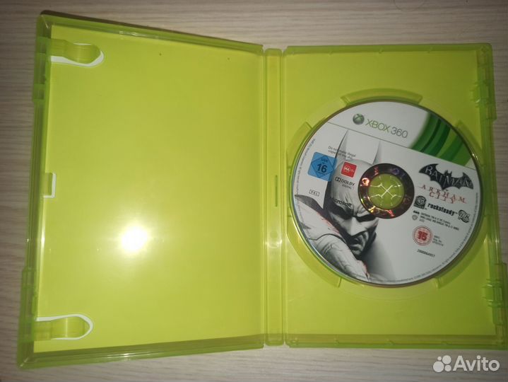Диск Batman Аркхем Сити Xbox 360 Лицензия