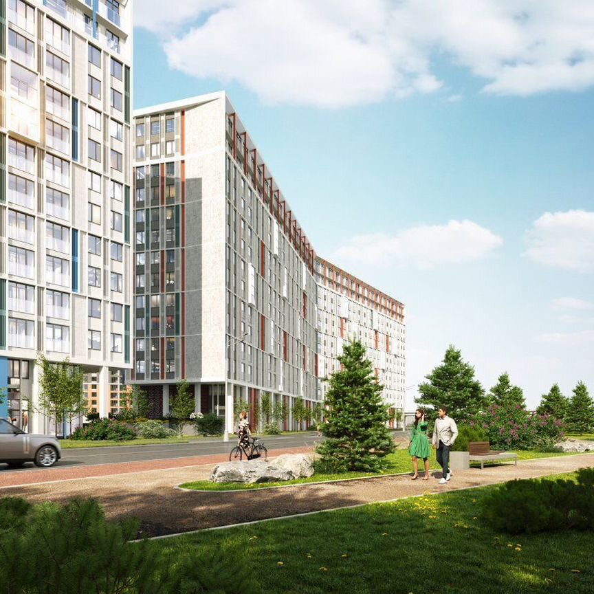 3-к. квартира, 72,3 м², 11/17 эт.