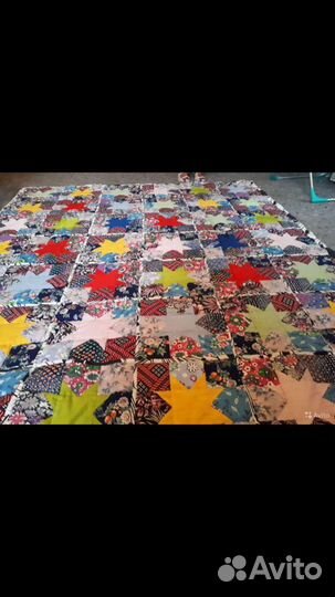 Стёганное одеяло (покрывало) Ручная работа