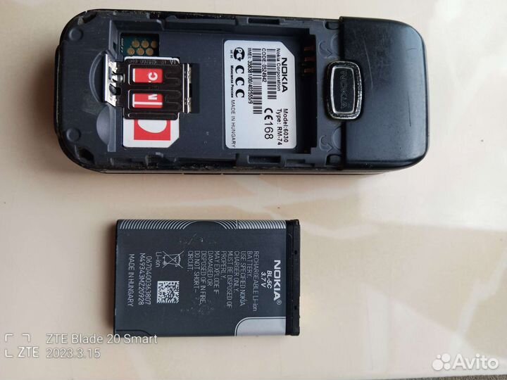 Мобильный кнопочный телефон Nokia 6030