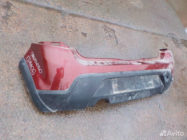 Бампер renault sandero stepway