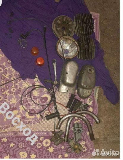 На мотоцикл СССР