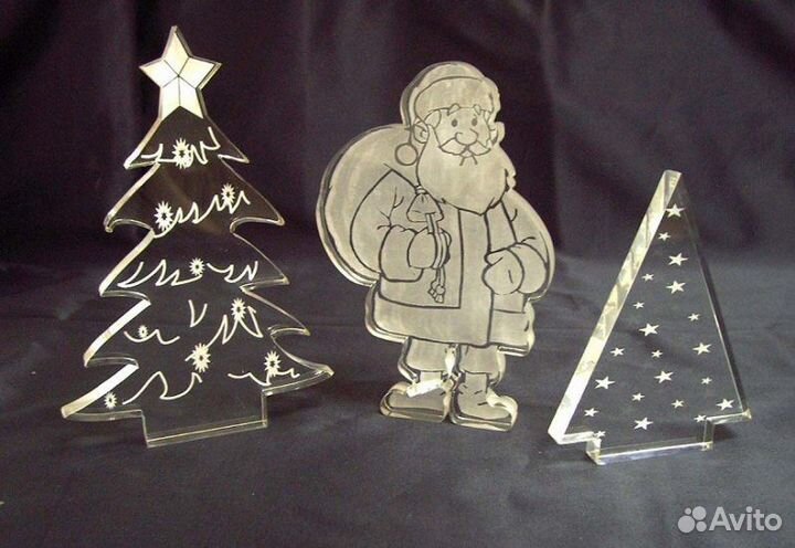 Изделия из акрила (оргстекла), пластика