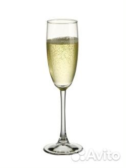 Новые бокалы для шампанского 6 шт 175 мл Pasabahce
