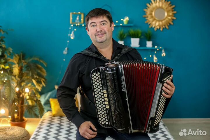 Баянист на праздник, юбилей, мероприятие