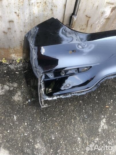 Задний бампер hyundai solaris 2017