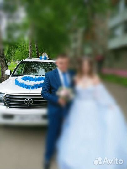 Свадебные украшения на машину бу