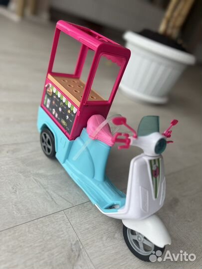 Скутер бистро Barbie, мопед