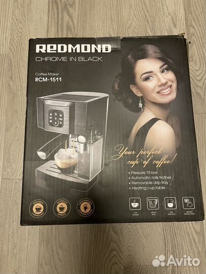 Кофемашина рожковая Redmond