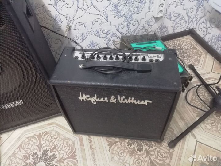 Электро гитара с комбиком