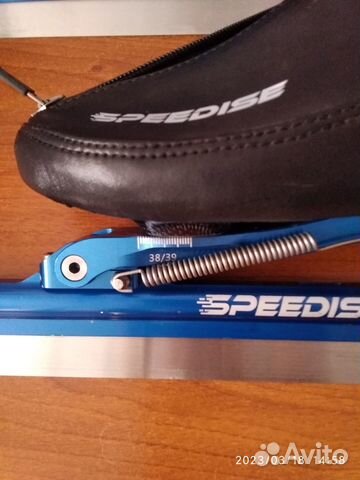 Конькобежные коньки р.38 (клапы)