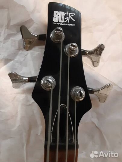 Ibanez sdgr SR-600 Black бас гитара Япония