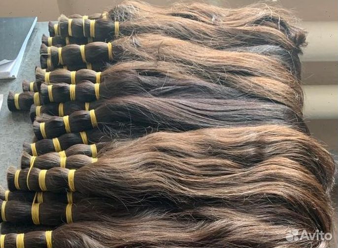 Волосы натуральные