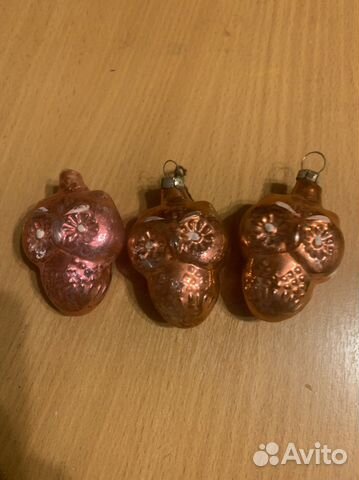 Елочные игрушки Совы СССР