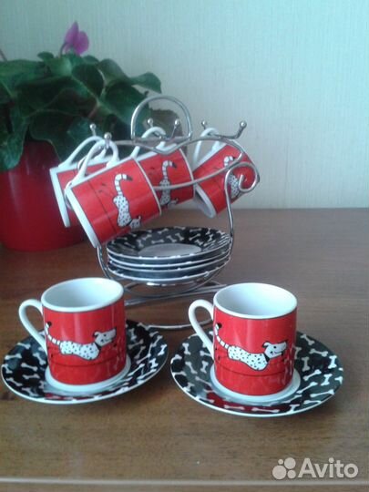 Набор кофейных чашек Cozy Home