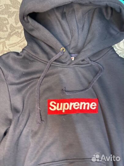 Худи Supreme Box Logo Оригинал