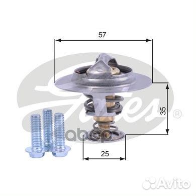 Термостат, охлаждающая жидкость TH44390G1 Gates