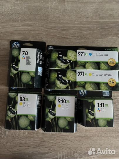 Картриджи HP, Epson, Canon (список)