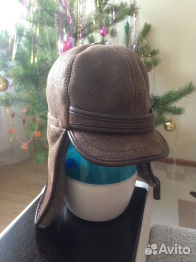 Шапка натуральный мех (новая)